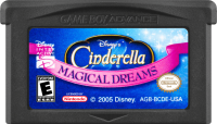 Cinderella Magical Dreams GameBoy Advance US box art